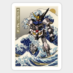 Hokusai Gundam Barbatos Sticker